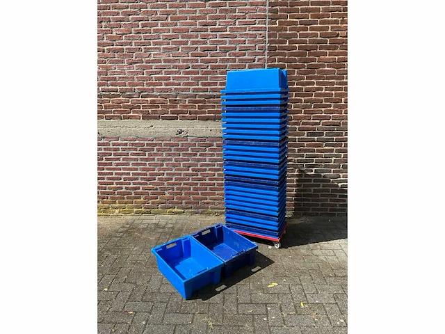 Kunststof stapelbakken (30x) - afbeelding 2 van  6
