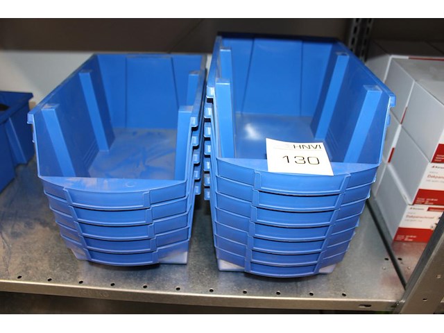 Kunststof stapelbakken viso specie 4b, 12 stuks. - afbeelding 1 van  1