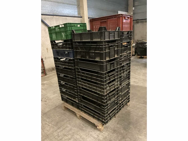 Kunststof stapelkratten en blokpallets - afbeelding 2 van  5