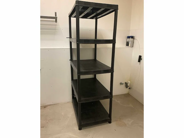 Kunststof stelling 88x59x185 cm (2x) - afbeelding 5 van  5
