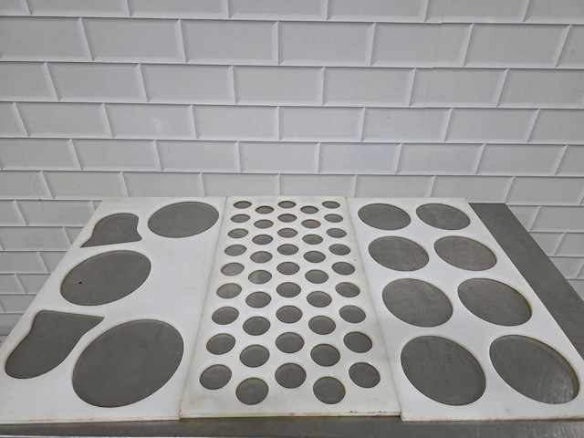 Kunststof taartvorm platen (8x) - afbeelding 1 van  5