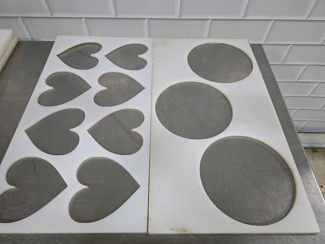 Kunststof taartvorm platen (8x) - afbeelding 4 van  5