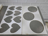 Kunststof taartvorm platen (8x) - afbeelding 4 van  5