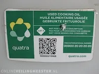 Kunststof vat t.b.v. gebruikte frituurolie quatra - afbeelding 4 van  9