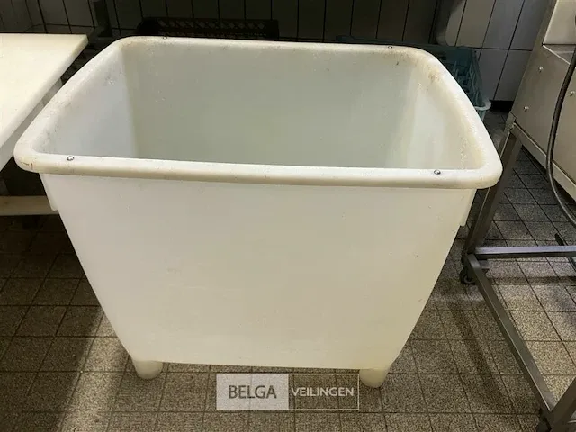 Kunststof voorraad/mengbak gesch. voor vlees - afbeelding 1 van  2