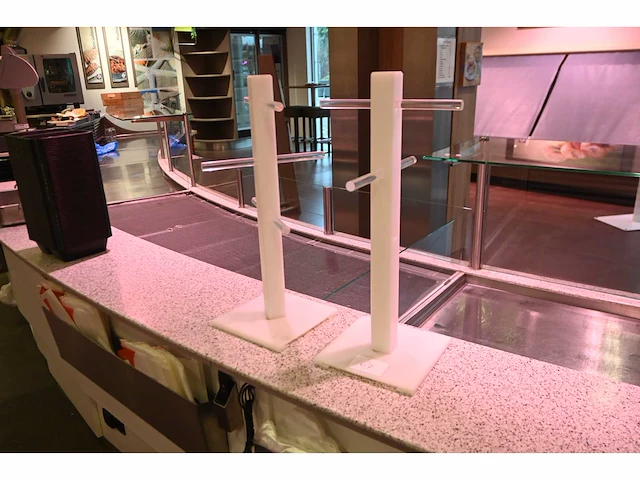 Kunststof worsten verkoopdisplay (2x) - afbeelding 1 van  3