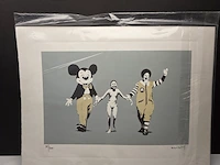 Kunstwerk banksy napalm (zeefdruk), 2004
