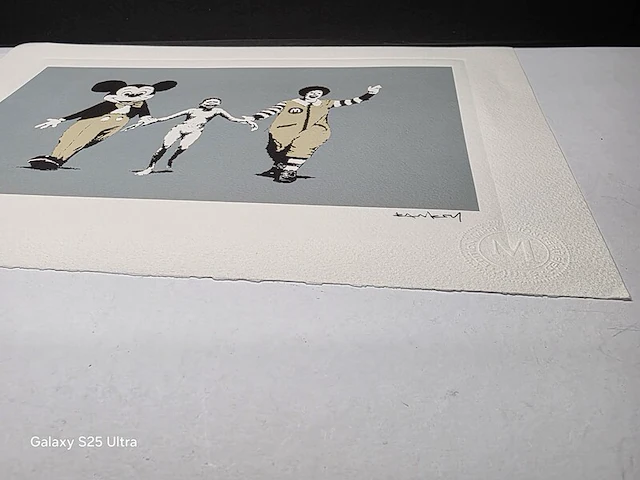 Kunstwerk banksy napalm (zeefdruk), 2004 - afbeelding 26 van  57