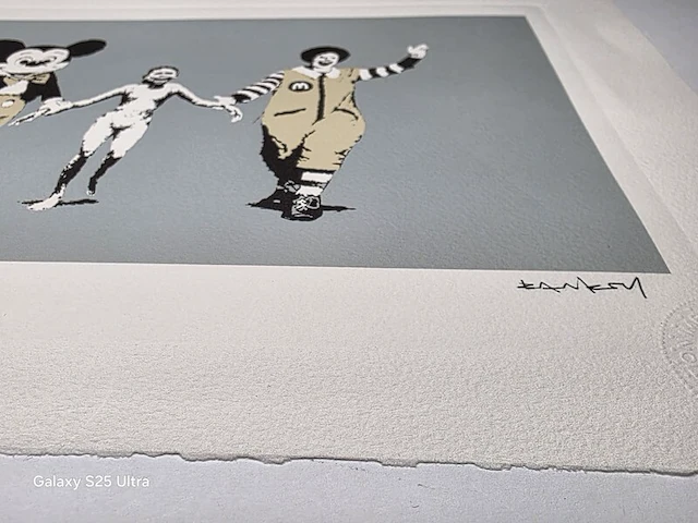 Kunstwerk banksy napalm (zeefdruk), 2004 - afbeelding 27 van  57