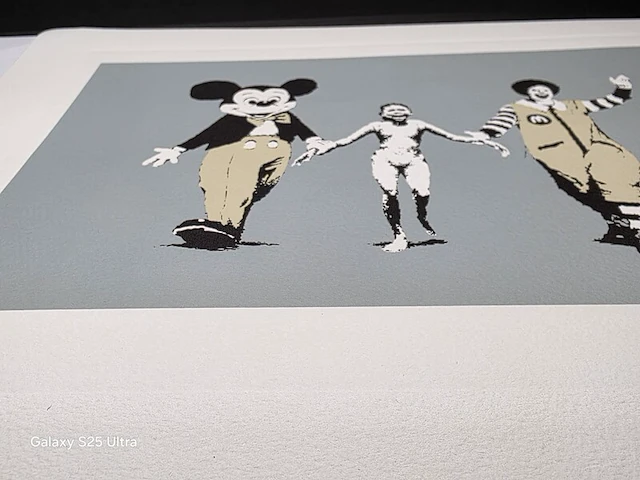 Kunstwerk banksy napalm (zeefdruk), 2004 - afbeelding 28 van  57