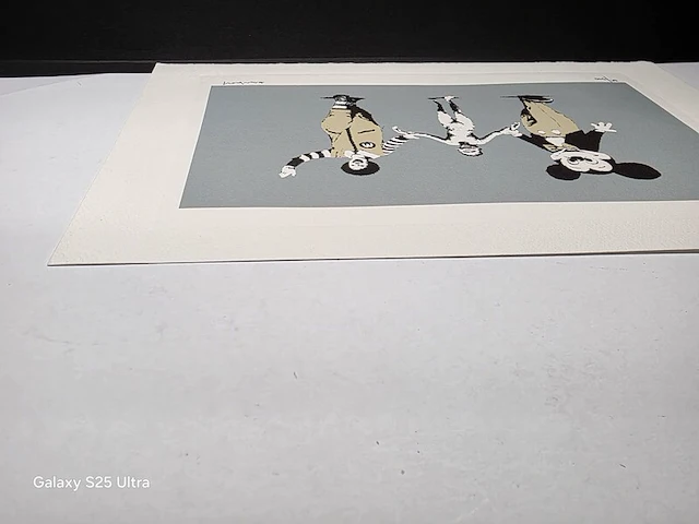 Kunstwerk banksy napalm (zeefdruk), 2004 - afbeelding 33 van  57