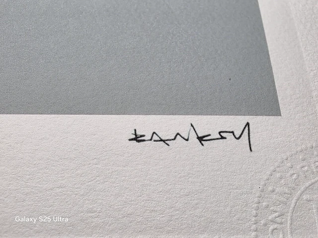 Kunstwerk banksy napalm (zeefdruk), 2004 - afbeelding 43 van  57