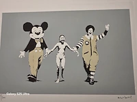 Kunstwerk banksy napalm (zeefdruk), 2004 - afbeelding 44 van  57