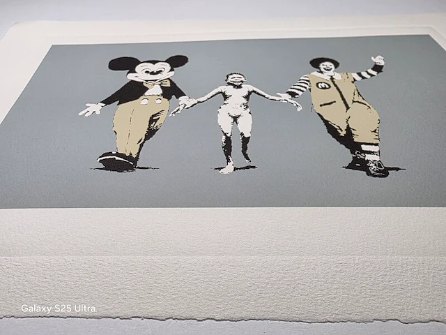 Kunstwerk banksy napalm (zeefdruk), 2004 - afbeelding 46 van  57