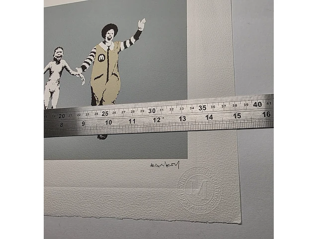 Kunstwerk banksy napalm (zeefdruk), 2004 - afbeelding 50 van  57
