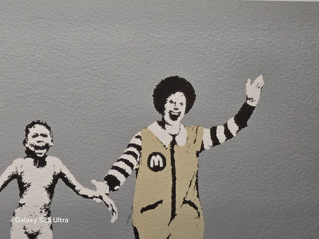 Kunstwerk banksy napalm (zeefdruk), 2004 - afbeelding 45 van  57