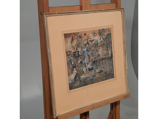 Kunstwerk, cornelis veth, je hebt een boekjen, daer staet het in, 1947 - afbeelding 2 van  8