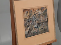 Kunstwerk, cornelis veth, je hebt een boekjen, daer staet het in, 1947 - afbeelding 2 van  8