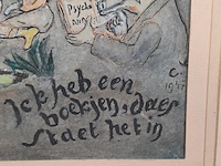 Kunstwerk, cornelis veth, je hebt een boekjen, daer staet het in, 1947 - afbeelding 6 van  8