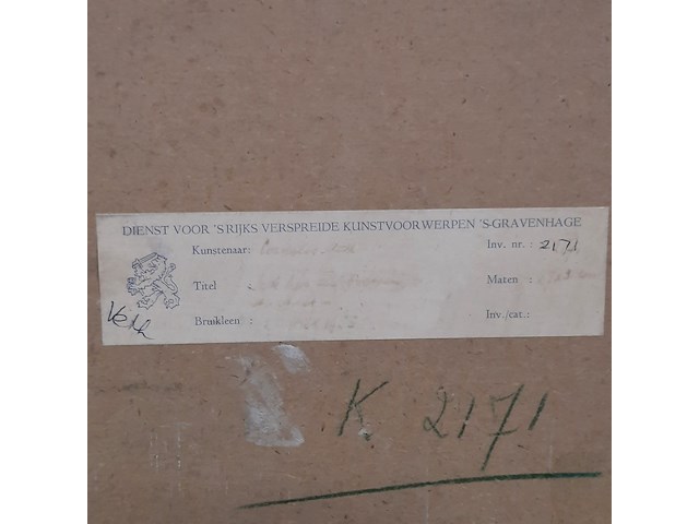 Kunstwerk, cornelis veth, je hebt een boekjen, daer staet het in, 1947 - afbeelding 8 van  8