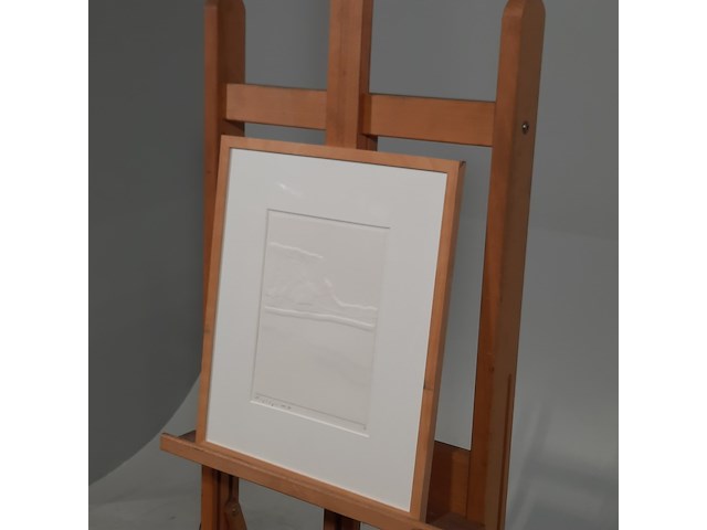 Kunstwerk, h. kuyk, landschap xii - 1/5, 1982 - afbeelding 3 van  7