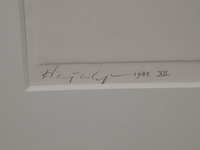 Kunstwerk, h. kuyk, landschap xii - 1/5, 1982 - afbeelding 4 van  7