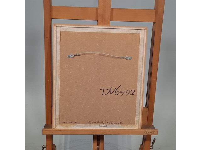 Kunstwerk, h. kuyk, landschap xii - 1/5, 1982 - afbeelding 6 van  7