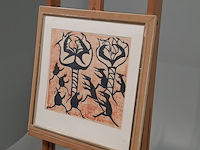 Kunstwerk, h. stammeshaus, mellicta's en erebi's - 4/25, 1967 - afbeelding 3 van  9