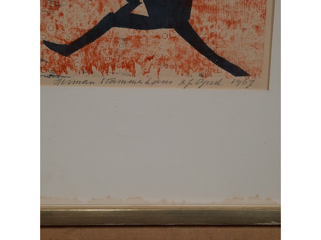 Kunstwerk, h. stammeshaus, mellicta's en erebi's - 4/25, 1967 - afbeelding 6 van  9