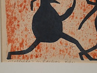 Kunstwerk, h. stammeshaus, mellicta's en erebi's - 4/25, 1967 - afbeelding 7 van  9