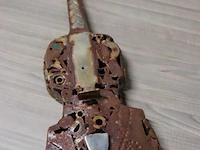 Kunstwerk in de vorm van een viool - 20x54cm - afbeelding 1 van  3