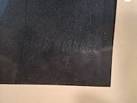 Kunstwerk in lijst, alfred van werven, 1962 - afbeelding 4 van  8