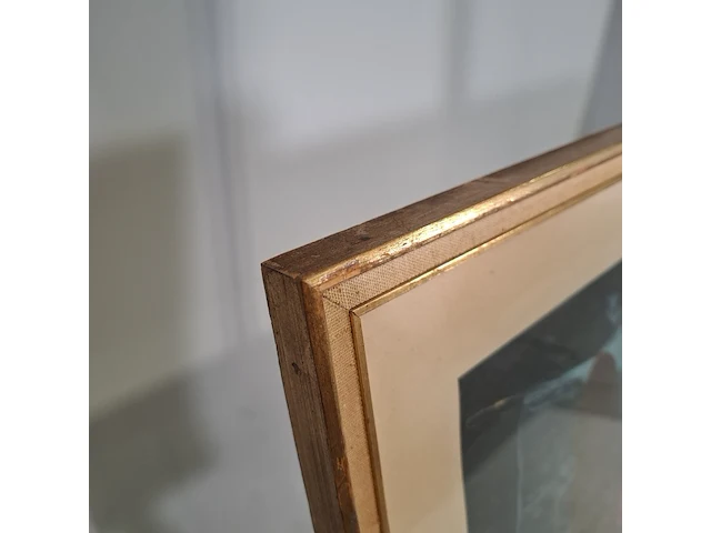Kunstwerk in lijst, alfred van werven, 1962 - afbeelding 6 van  8
