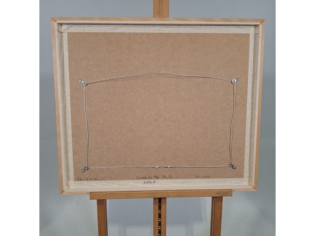 Kunstwerk in lijst, f.p. crince le roy, melancholie van het onvermogen 5 - afbeelding 6 van  7