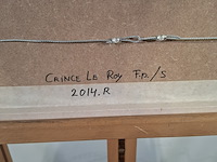 Kunstwerk in lijst, f.p. crince le roy, melancholie van het onvermogen 5 - afbeelding 7 van  7