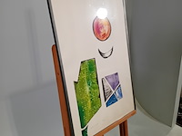 Kunstwerk in lijst, gedicht uit kindertijd 8 1/8 - afbeelding 2 van  8