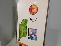 Kunstwerk in lijst, gedicht uit kindertijd 8 1/8 - afbeelding 3 van  8