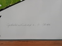 Kunstwerk in lijst, gedicht uit kindertijd 8 1/8 - afbeelding 4 van  8