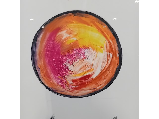 Kunstwerk in lijst, gedicht uit kindertijd 8 1/8 - afbeelding 5 van  8