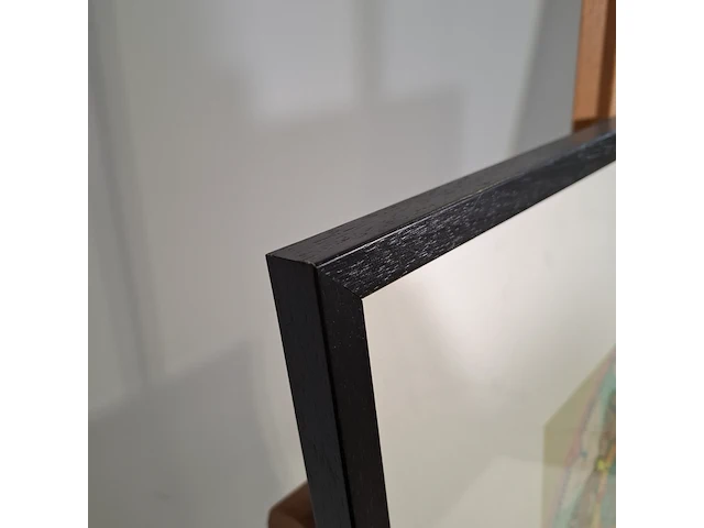 Kunstwerk in lijst, w. de boer, mandala 4 - afbeelding 5 van  7