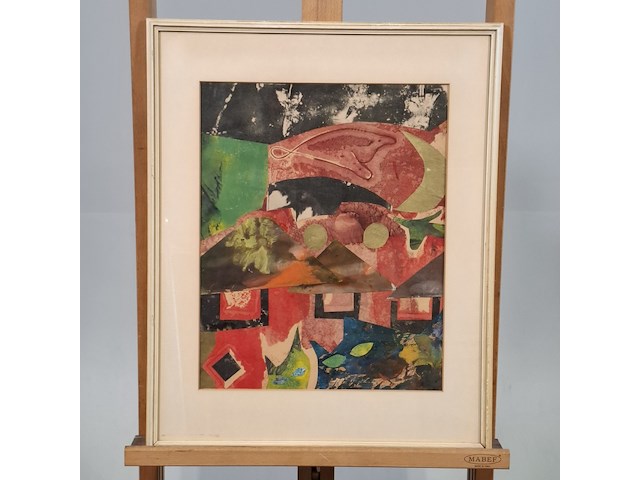 Kunstwerk in lijst, w. van vastrick, ballade - afbeelding 1 van  6