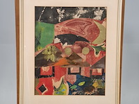 Kunstwerk in lijst, w. van vastrick, ballade - afbeelding 1 van  6