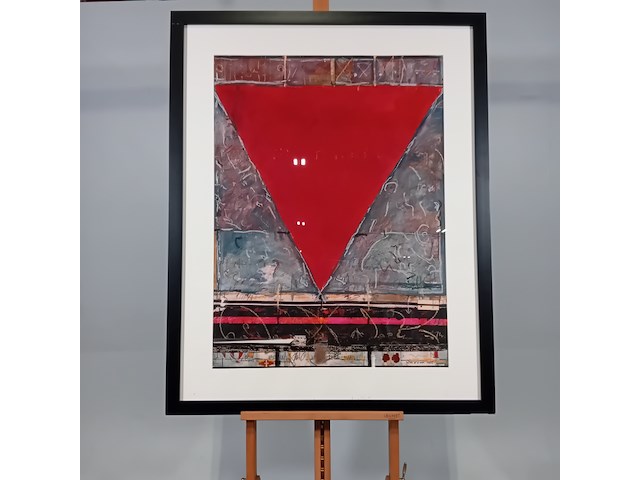 Kunstwerk lijst, w. vonk, 1 "de kern", 1982 - afbeelding 1 van  7