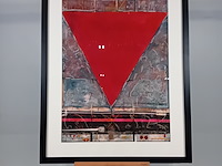 Kunstwerk lijst, w. vonk, 1 "de kern", 1982 - afbeelding 1 van  7