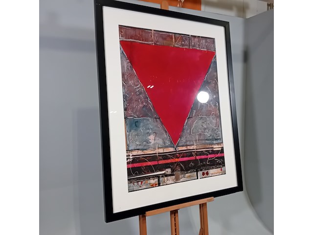 Kunstwerk lijst, w. vonk, 1 "de kern", 1982 - afbeelding 2 van  7