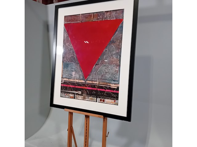 Kunstwerk lijst, w. vonk, 1 "de kern", 1982 - afbeelding 3 van  7