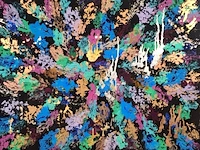 Kunstwerk maya wildevuur (1944-2023), bladeren - afbeelding 1 van  9