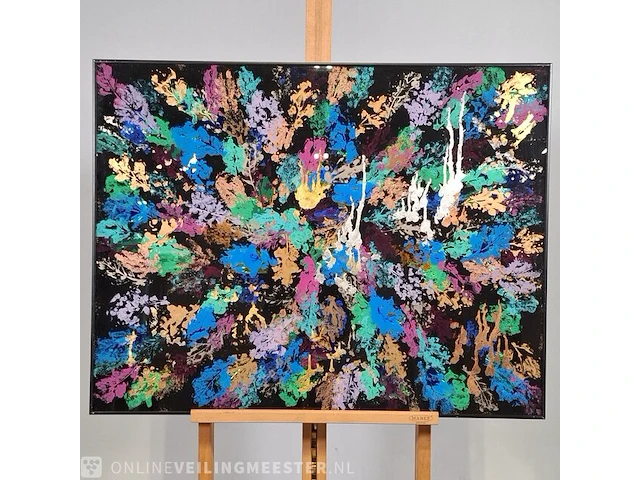 Kunstwerk maya wildevuur (1944-2023), bladeren - afbeelding 2 van  9