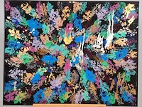 Kunstwerk maya wildevuur (1944-2023), bladeren - afbeelding 2 van  9