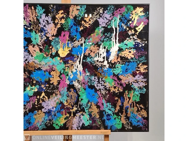 Kunstwerk maya wildevuur (1944-2023), bladeren - afbeelding 4 van  9